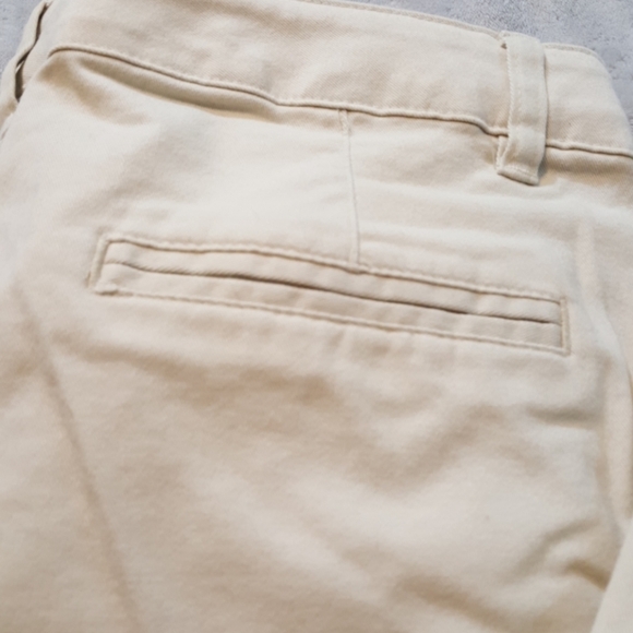 NWOT. Girls Cat & Jack tan kacki pants. Boot cut. - Picture 6 of 7